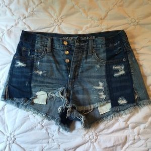 Vintage Hi-Rise Festival Jean Shorts